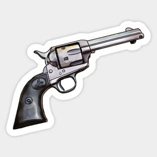 Wearin' my six-shooter, ridin' my pony Sticker